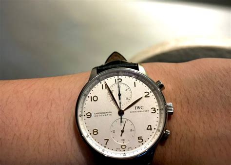 iwc portuguese chronograph 3714 review|portuguese chronograph 3714 review.